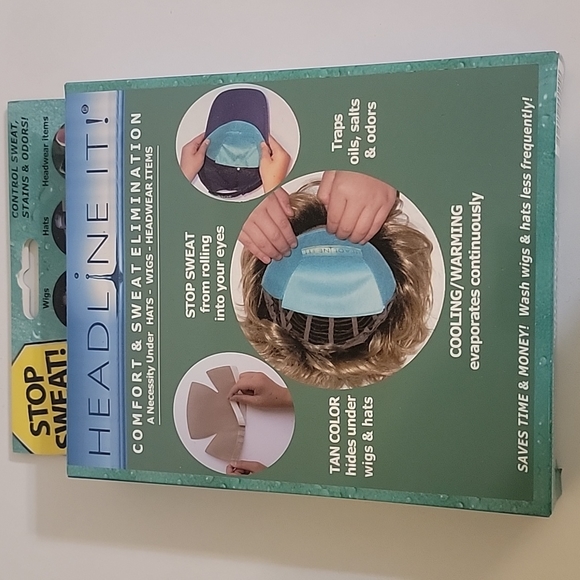 Lot of 2 NWT Paula Young S&P Gray Wigs with Accessories - Picture 8 of 9